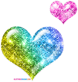 Image result for glitter heart gif