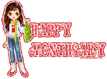happy monthsary   