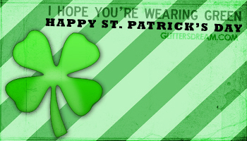 stpatricksbannerhopeyourwearinggreen 